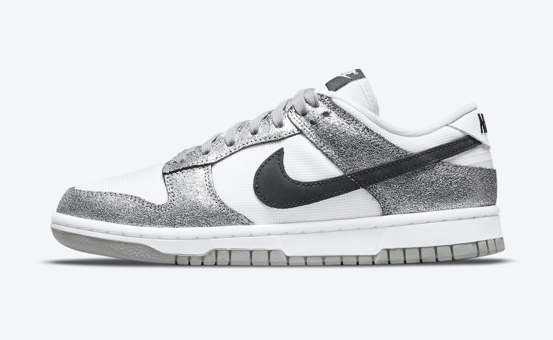 Nike Dunk Low "Cracked Silver"