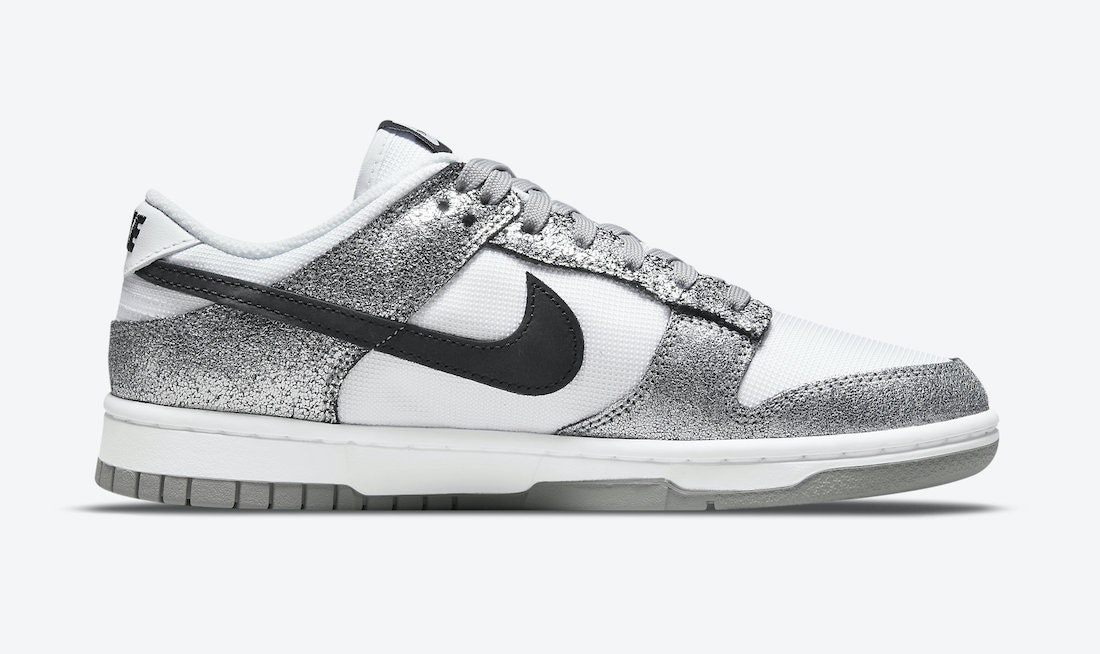 Nike Dunk Low "Cracked Silver"