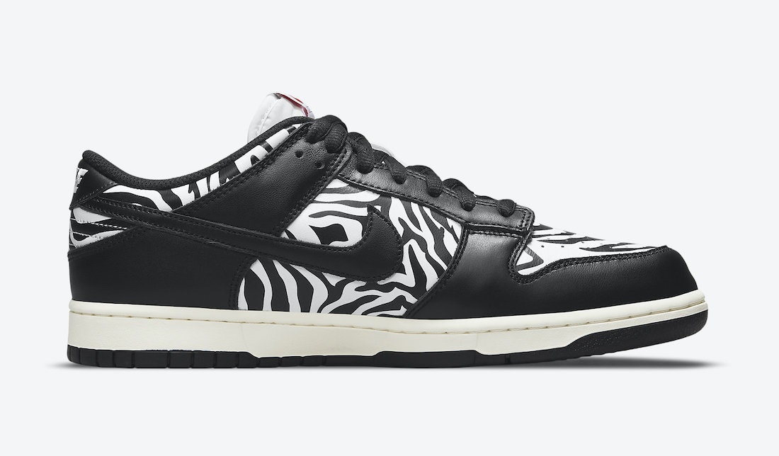 Quartersnacks x Nike SB Dunk Low “Zebra”