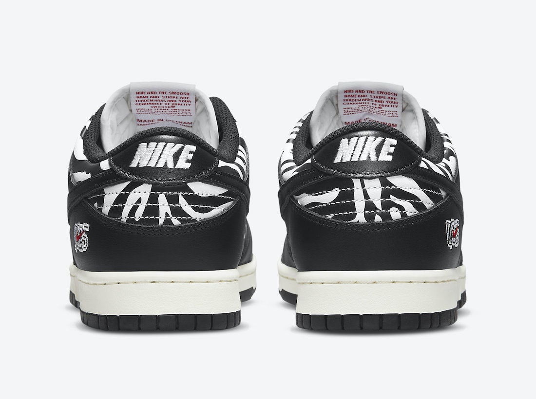 Quartersnacks x Nike SB Dunk Low “Zebra”