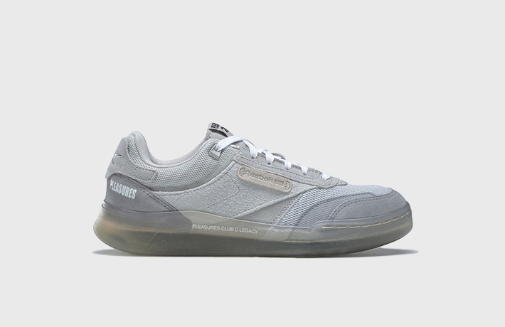 Pleasures x Reebok Club C Legacy Wolf Grey kaufen GW2639 HEAT MVMNT