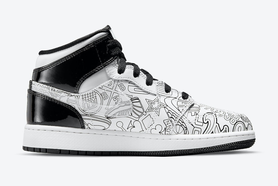 Air Jordan 1 Mid GS "DIY"