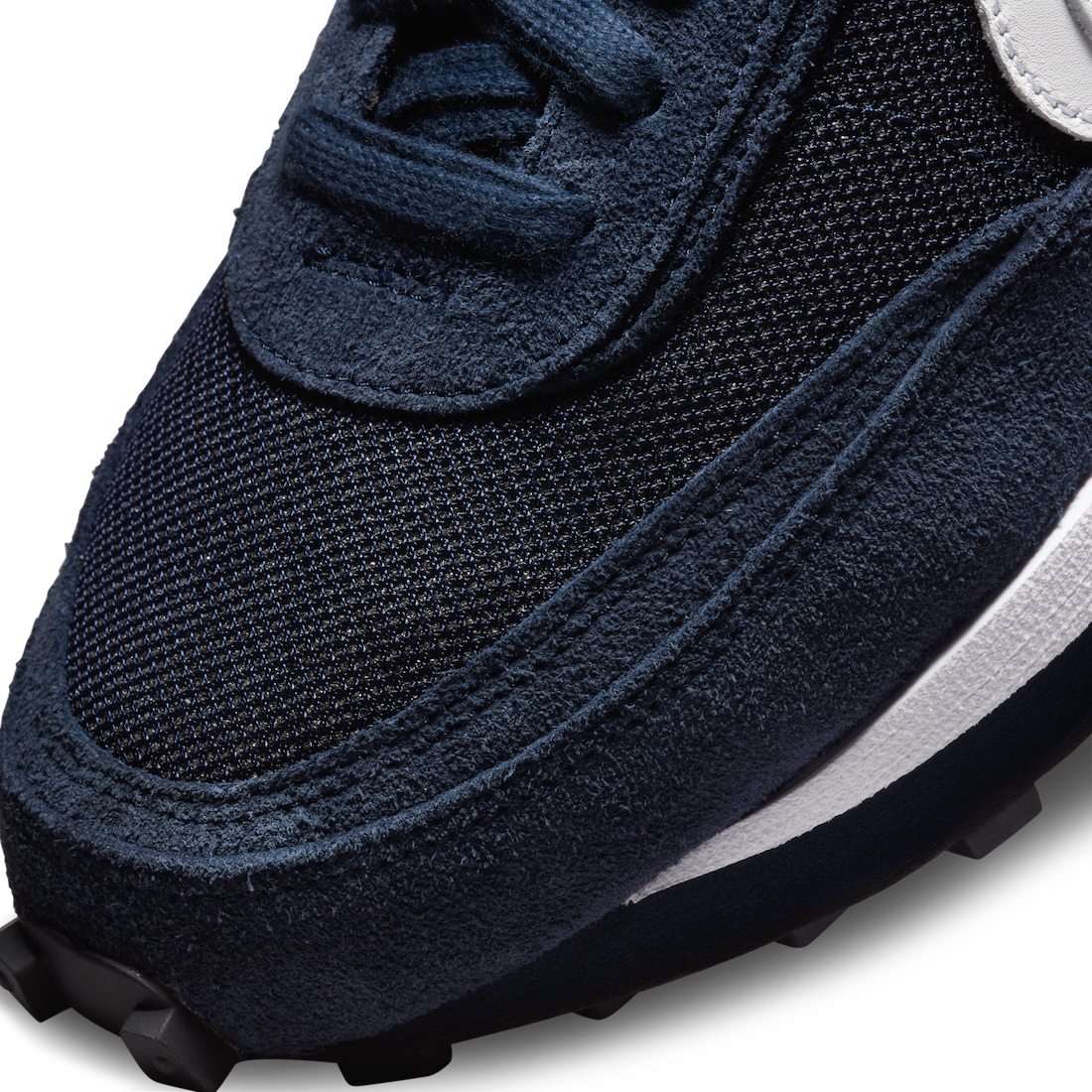 nike ldwaffle x sacai x fragment blackened blue stockx