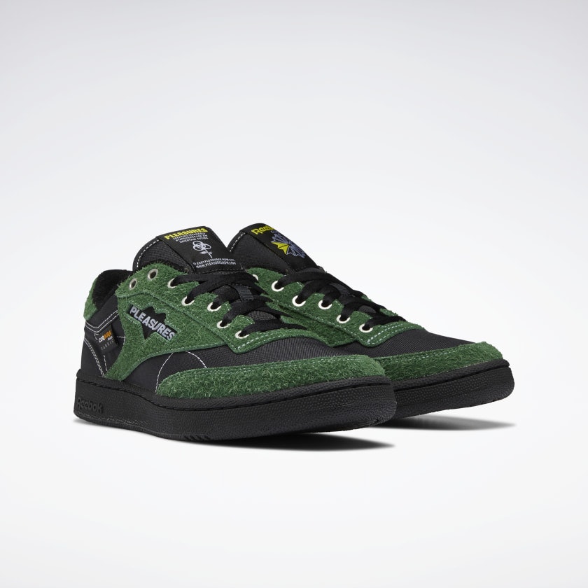 Pleasures x Reebok Club C 85 "Pine Green"