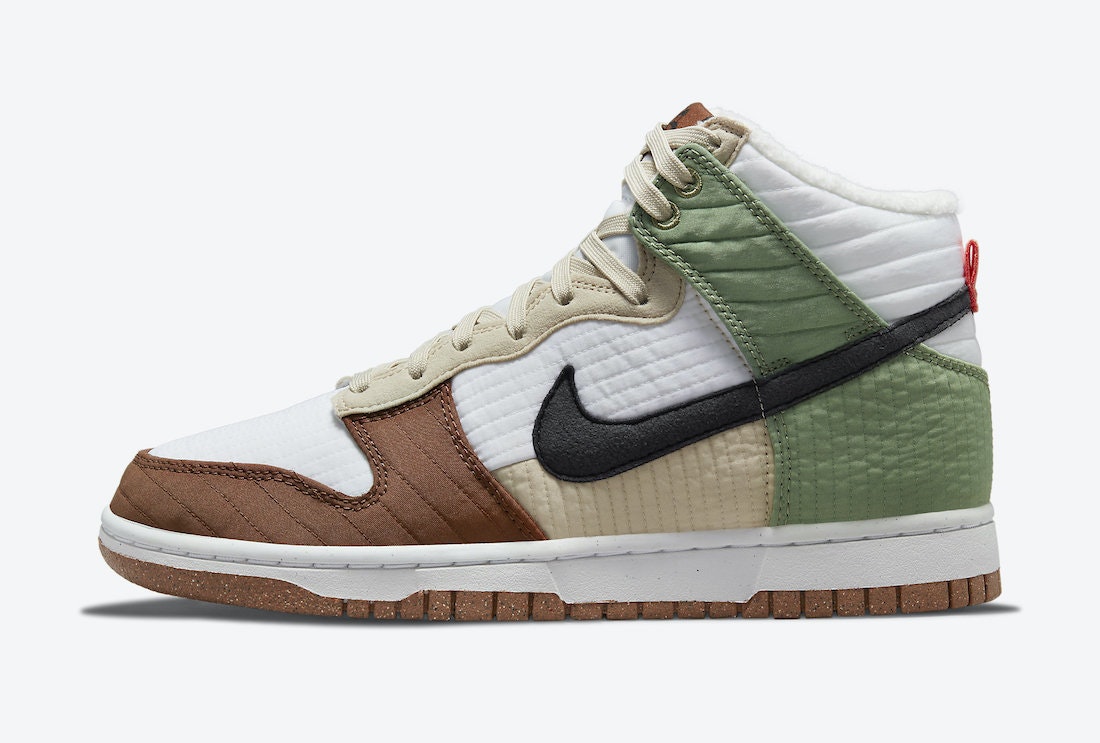 Nike Dunk High “Toasty” (Olive)