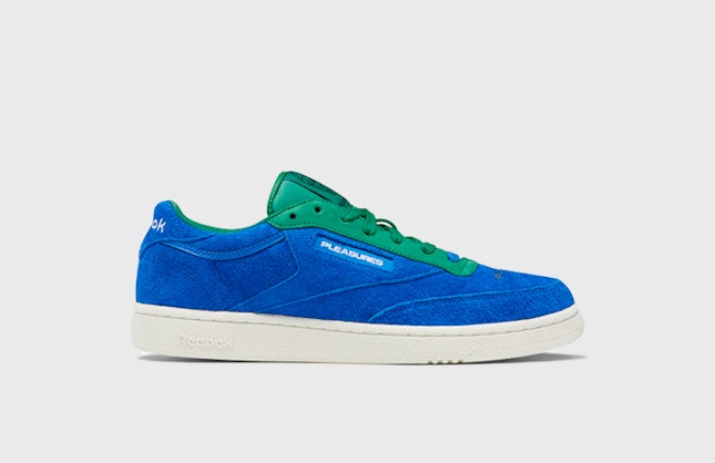 Pleasures x Reebok Club C 85 "Suede Blue"
