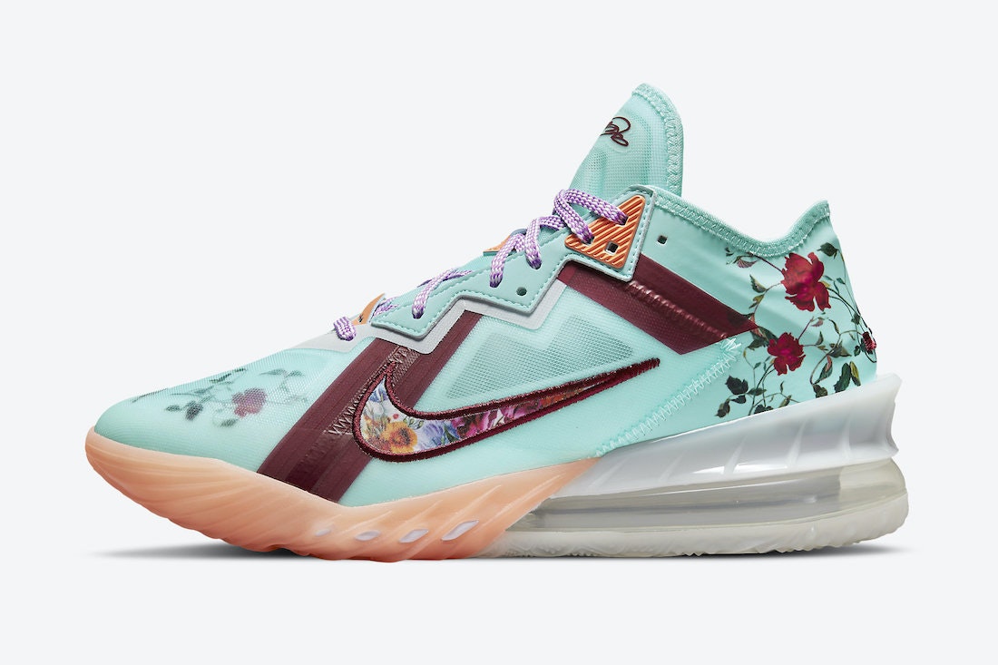 Nike LeBron 18 Low "Floral"