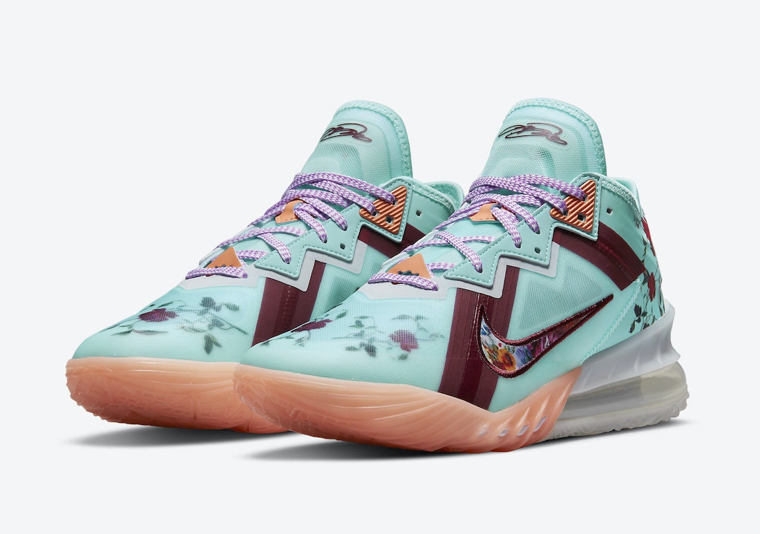 Nike LeBron 18 Low "Floral"