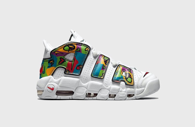 Nike Air More Uptempo “Peace, Love, Swoosh” Nike Air More Uptempo “Peace, Love, Swoosh”