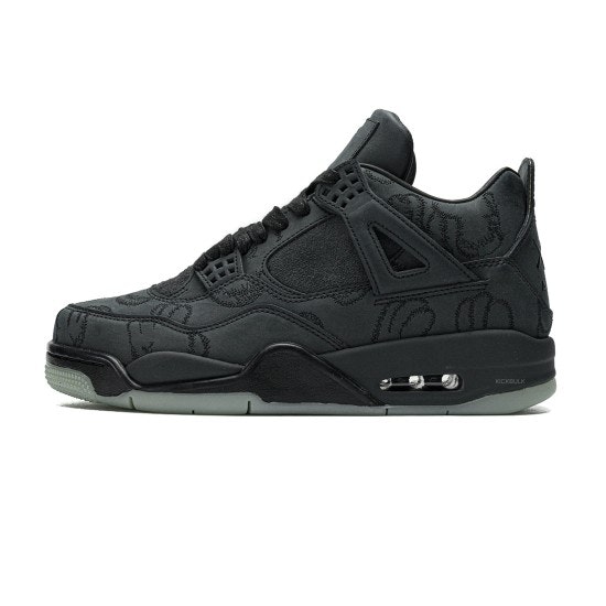 KAWS x Air Jordan 4 "Core Black"