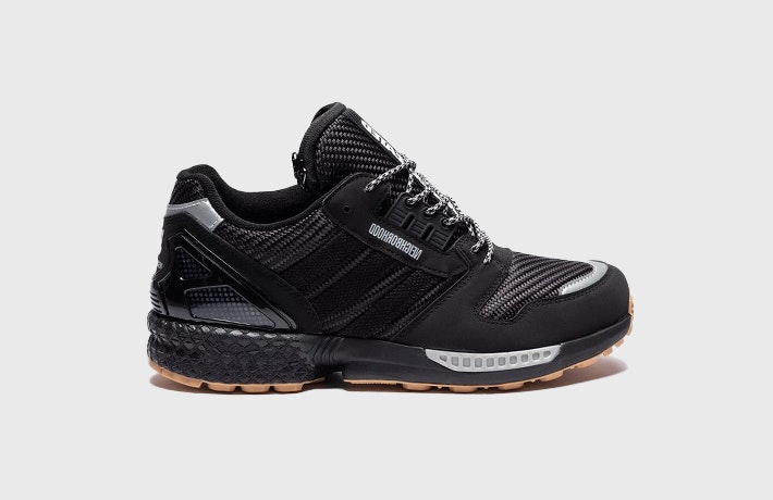 Undefeated x Neighborhood x adidas ZX 8000 "Triple Black"