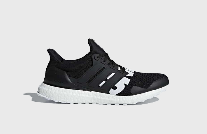 Black undefeated ultra boost top