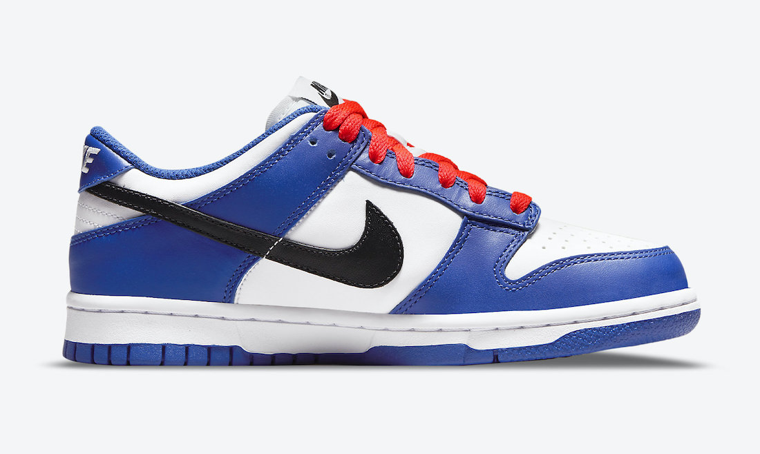 nike dunk bright crimson game royal