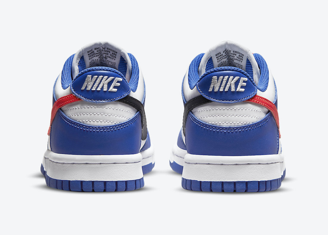 nike dunk bright crimson game royal