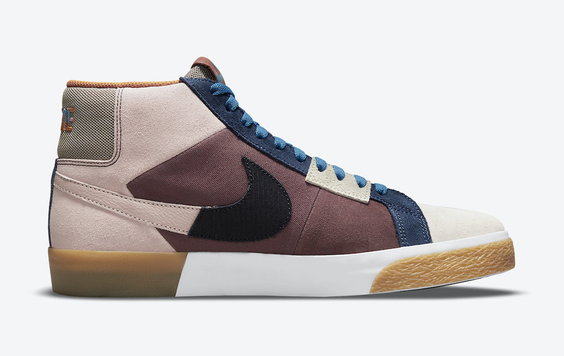 Nike SB Blazer Mid Mosaic Brown | Release | Dead Stock