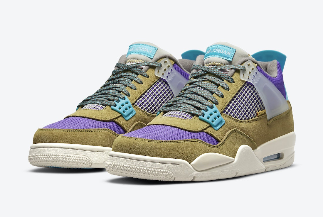 Union x Air Jordan 4 "Desert Moss"