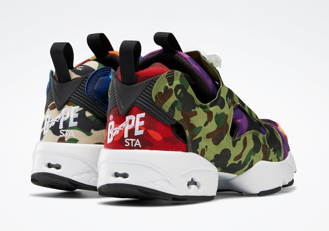 BAPE x Reebok Instapump Fury “Multi-Camo”