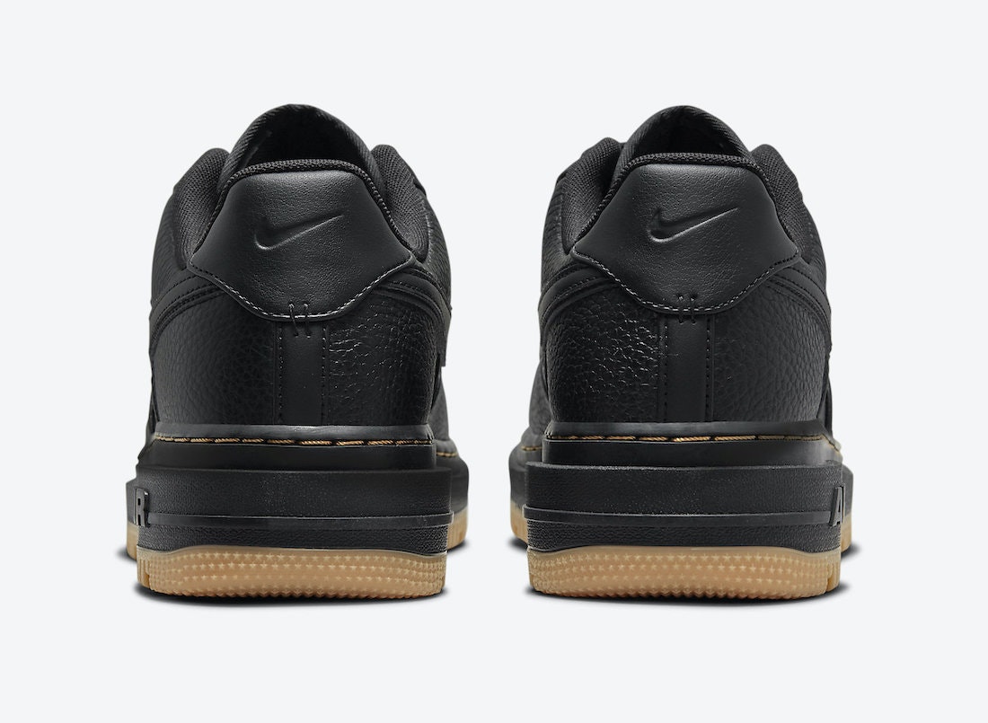 Nike Air Force 1 Luxe “Black Gum”