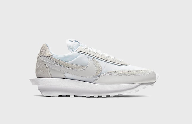 Sacai x Nike LDWaffle "White Nylon"