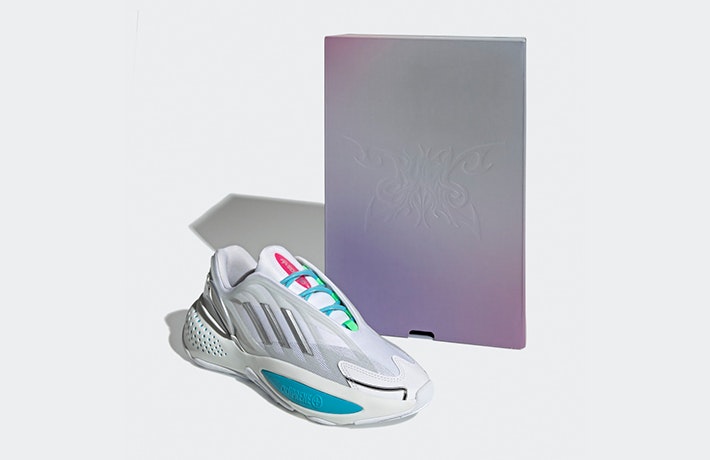 Ruby 9100M x adidas Ozrah "Silver Metallic"