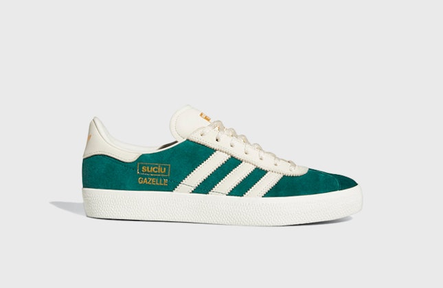 Mark Suciu x adidas Cazelle ADV "Collegiate Green"