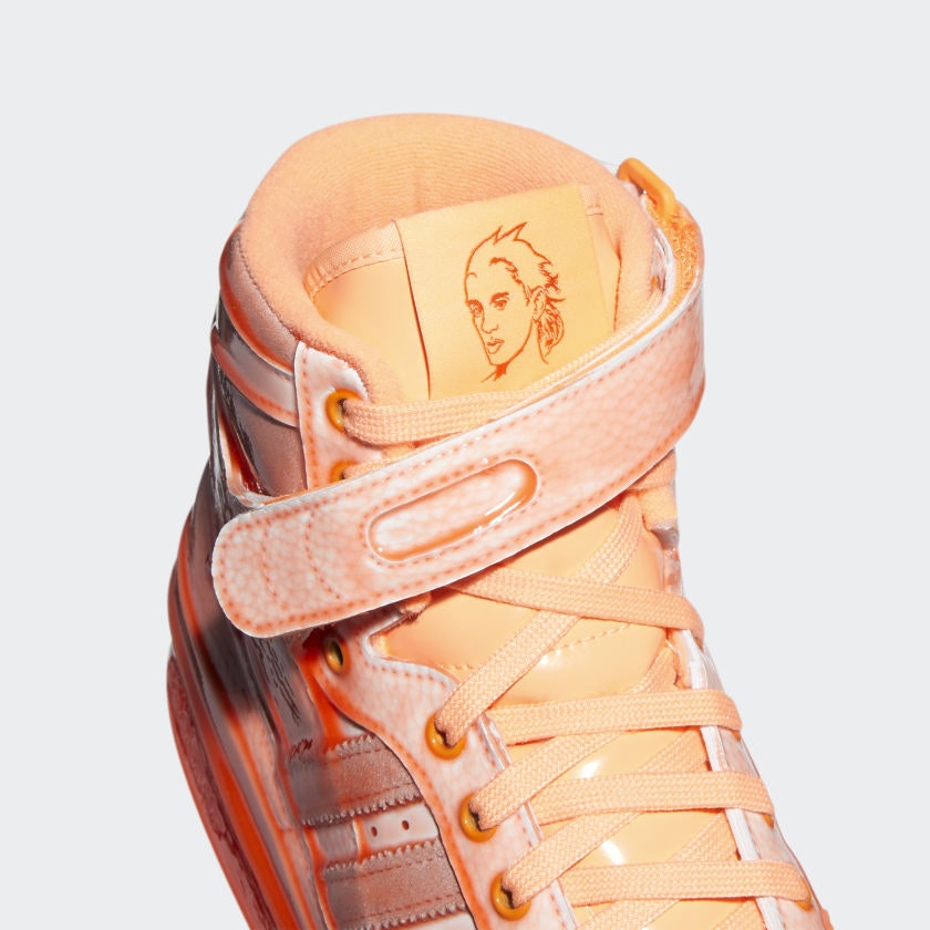 Jeremy Scott x adidas Forum 84 High "Glossy Peach"