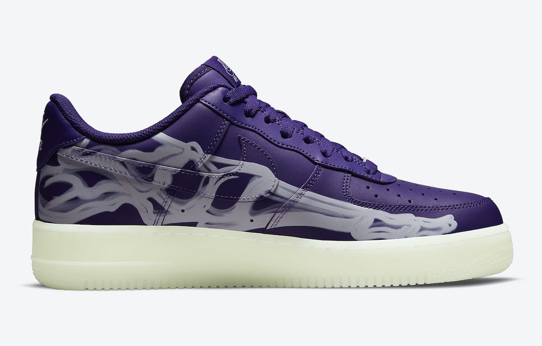 Nike Air Force 1 Low QS "Skeleton" (Purple)