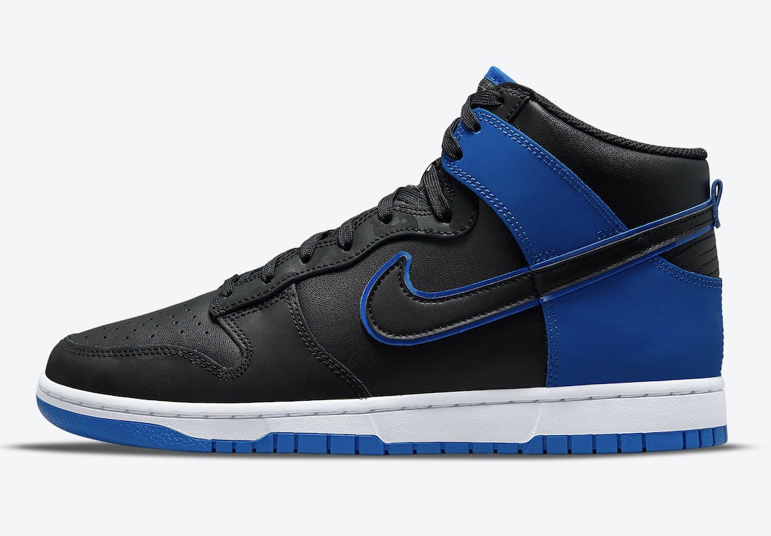 Nike Dunk High Retro "Blue Camo"