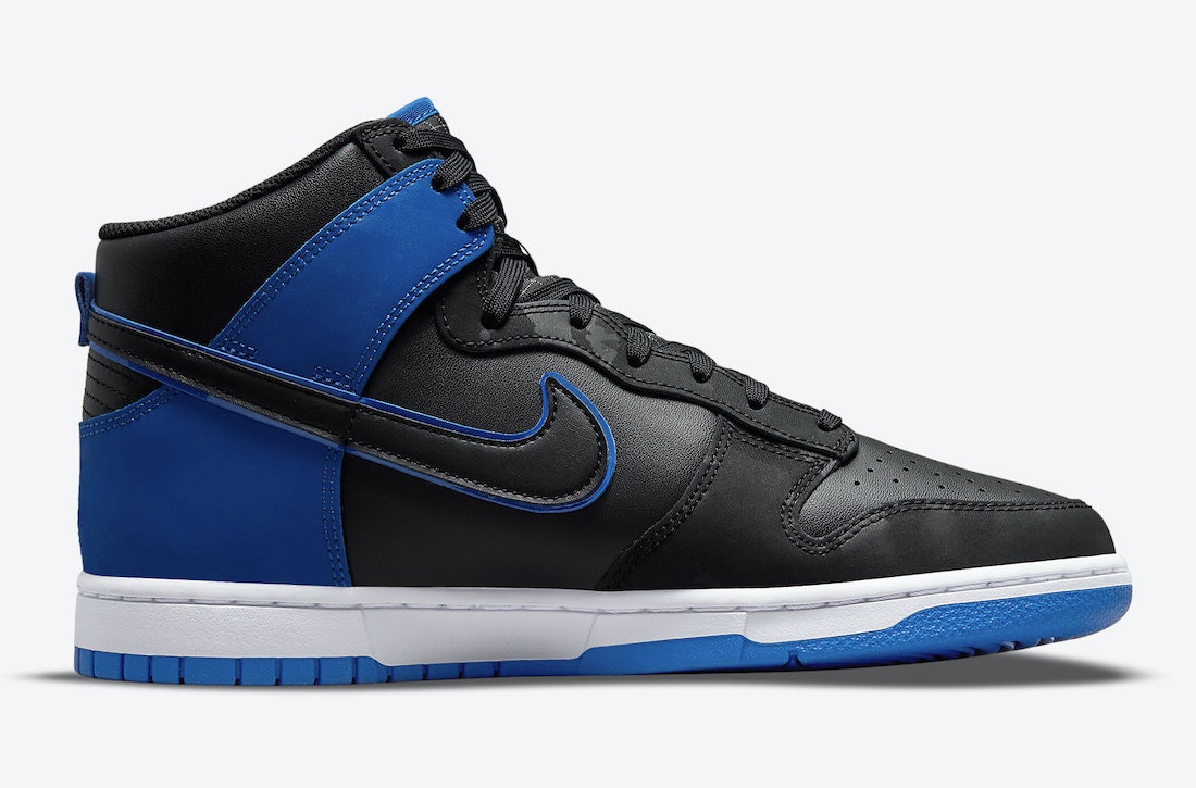 Nike Dunk High Retro "Blue Camo"