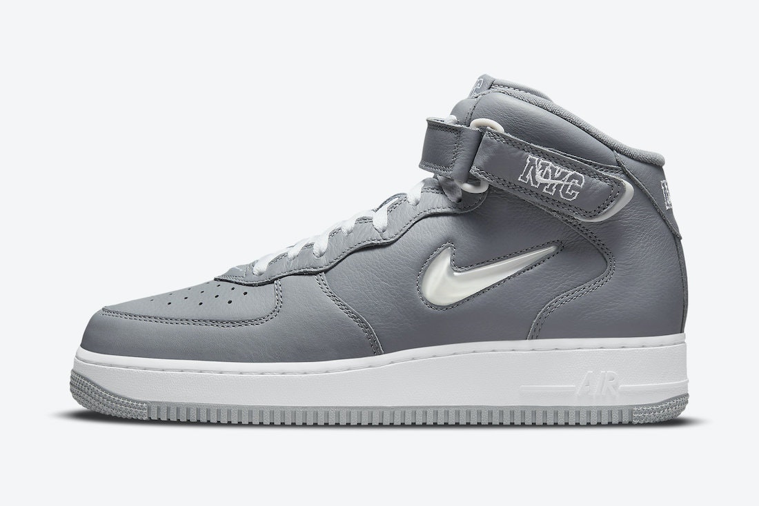 Nike Air Force 1 Mid Jewel “NYC Cool Grey”
