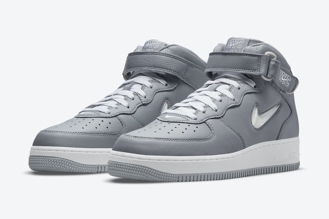 Nike Air Force 1 Mid Jewel “NYC Cool Grey”