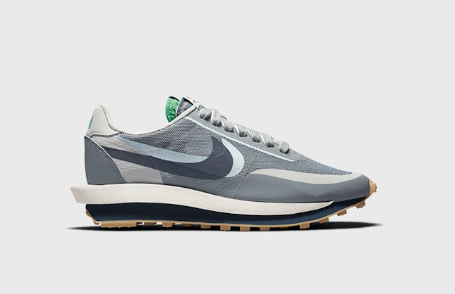 Clot x Sacai x Nike LDWaffle “Cool Grey”
