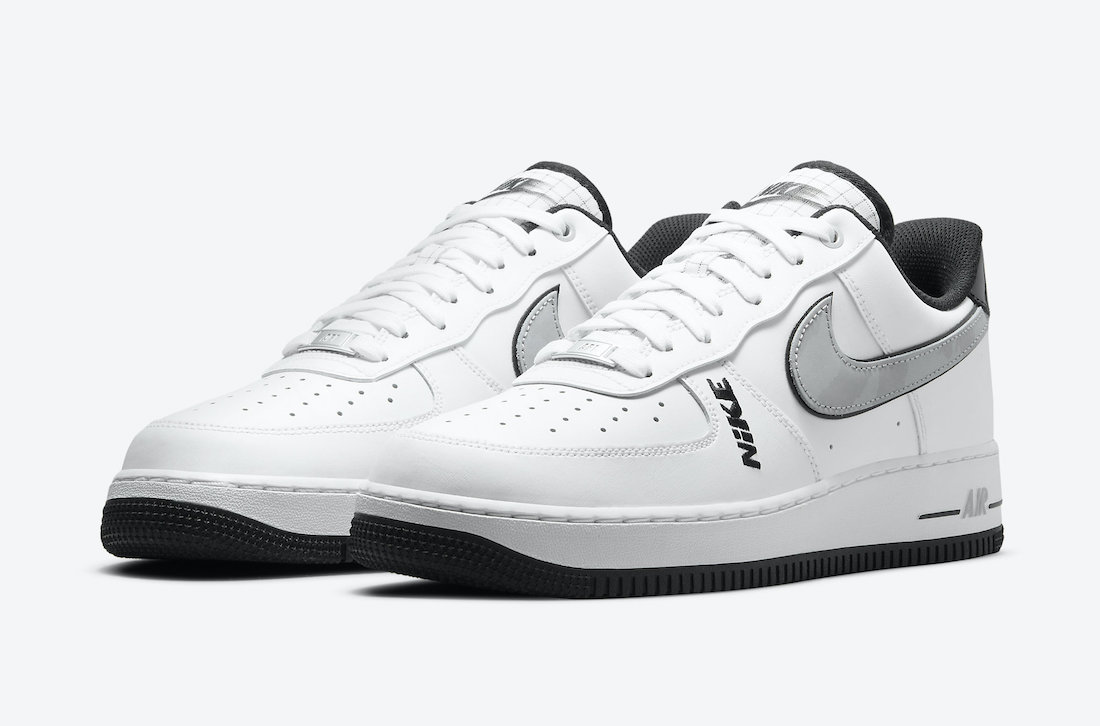 nike air force 1 zwart low