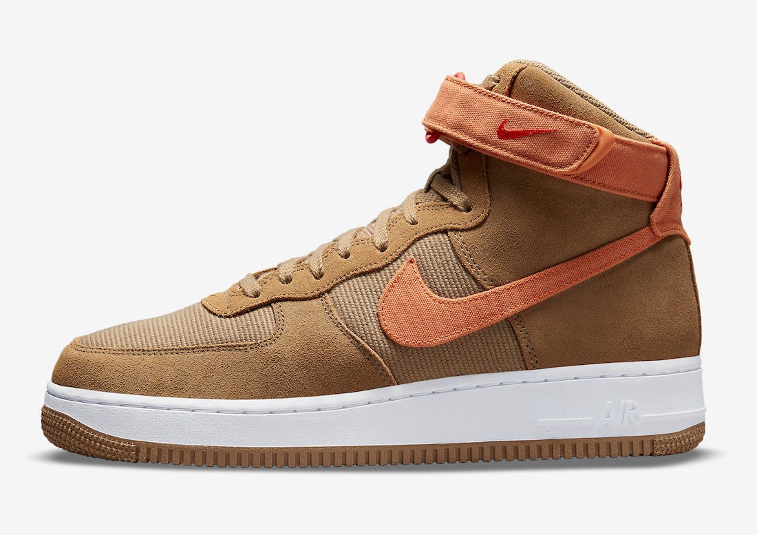 Nike Air Force 1 High "Brown Suede"
