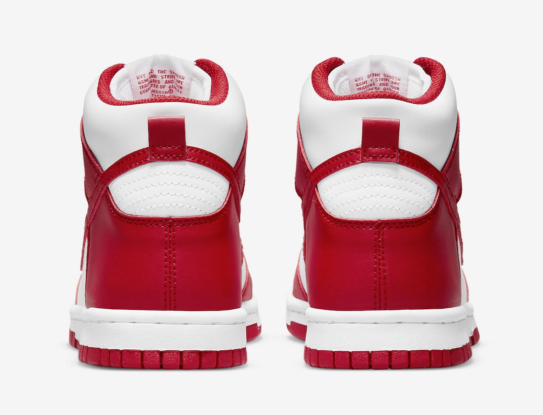 Nike Dunk High Retro “University Red”
