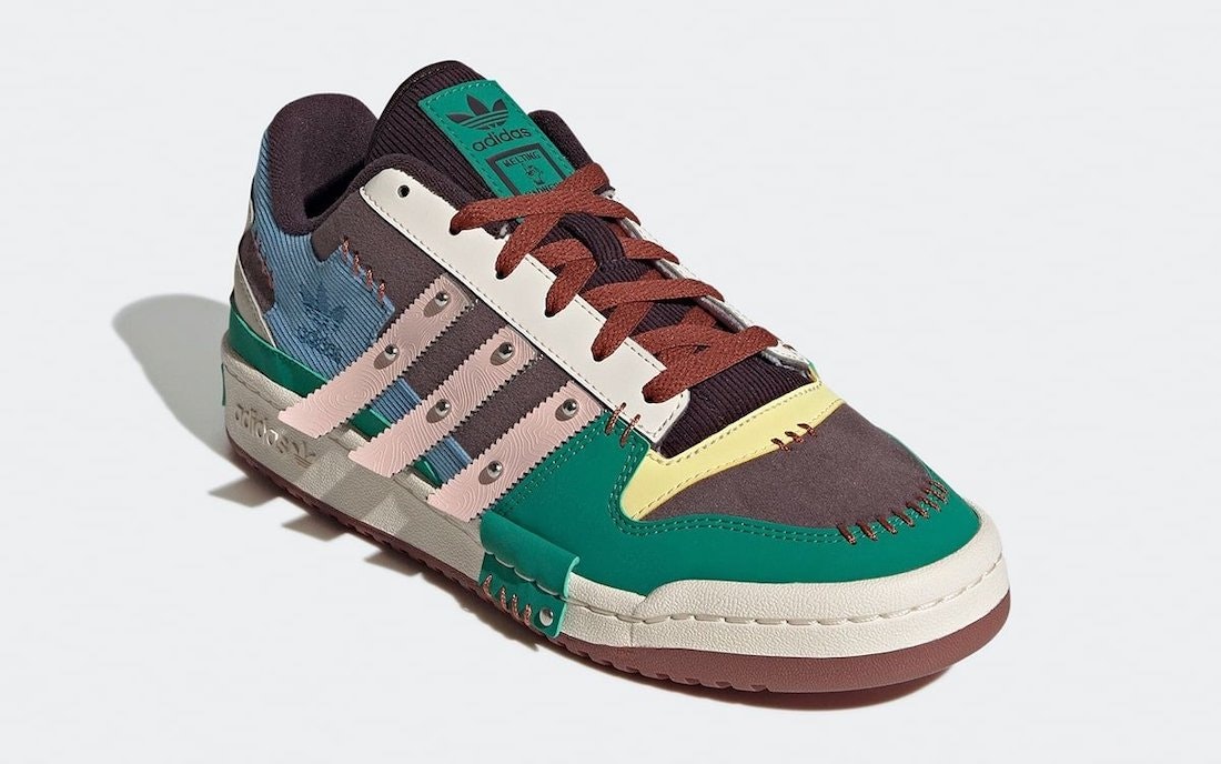 Melting Sadness x adidas Forum Low "Forest Green"