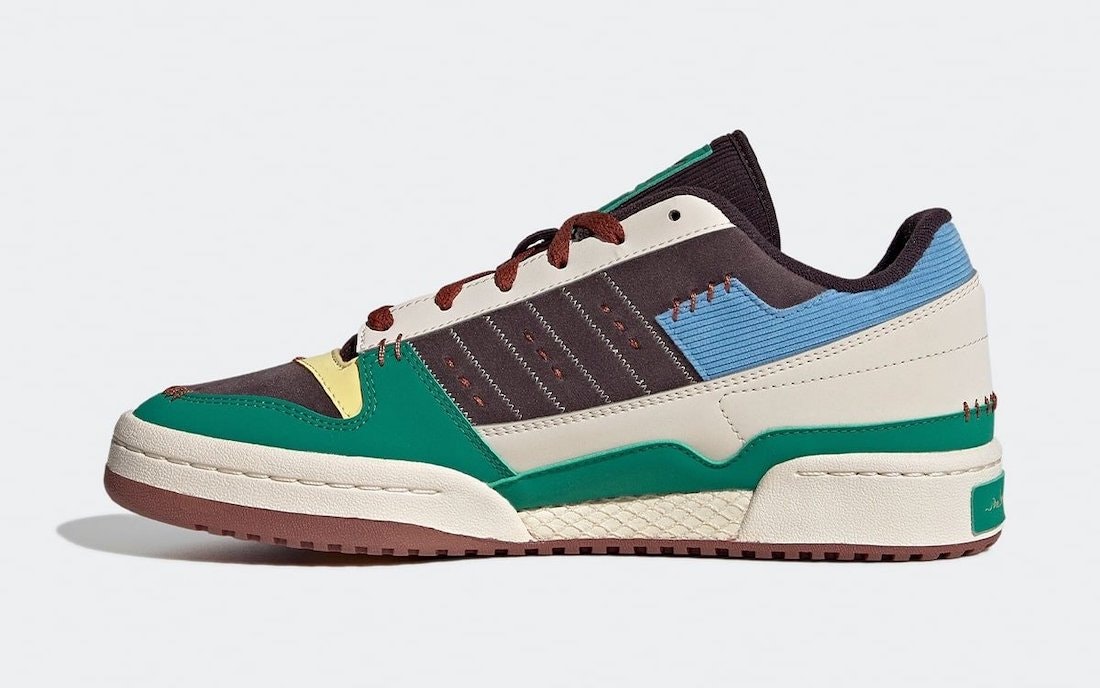 Melting Sadness x adidas Forum Low "Forest Green"