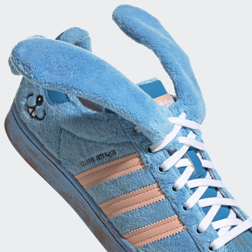 Melting Sadness x adidas Superstar "Blue Bunny"