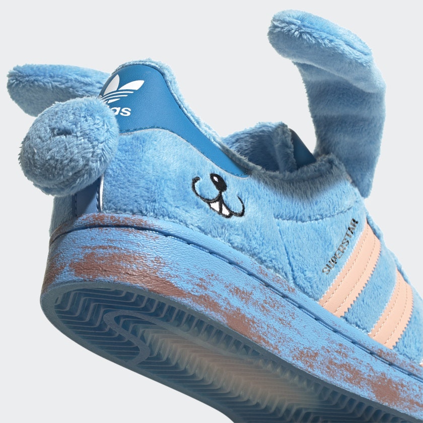 Melting Sadness x adidas Superstar "Blue Bunny"