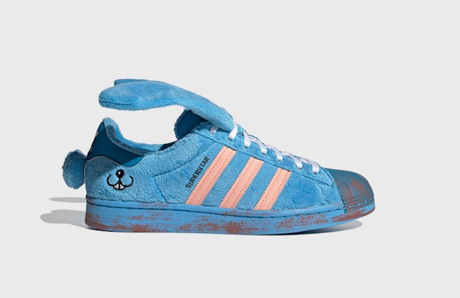 Melting Sadness x adidas Superstar "Blue Bunny"