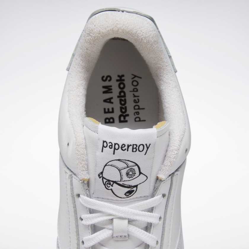 Paperboy x BEAMS x Reebok Club C Legacy "Ftwr White"