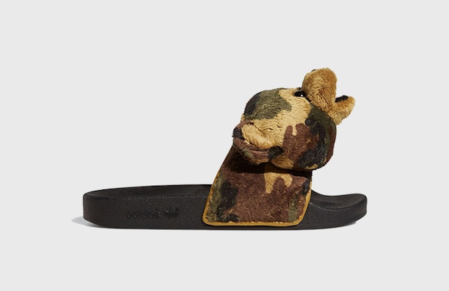 Jeremy Scott x adidas Adilette "Teddy Bear"
