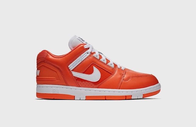 Supreme x Nike SB Air Force 2 "Orange Blaze"