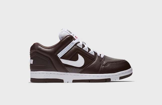 Supreme x Nike SB Air Force 2 Low "Baroque Brown"