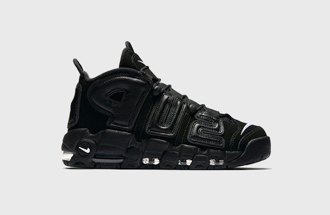 Supreme x Nike Air More Uptempo "Core Black" Supreme x Nike Air More Uptempo "Core Black"
