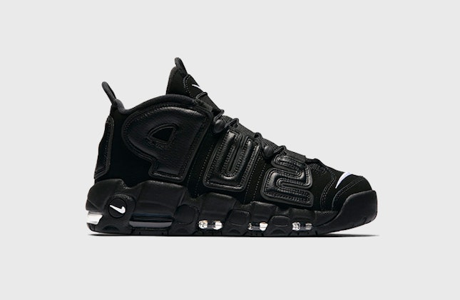 Supreme x Nike Air More Uptempo "Core Black"