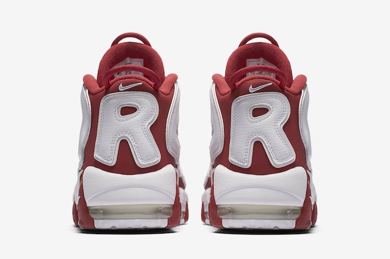 Supreme x Nike Air More Uptempo "Varsity Red"