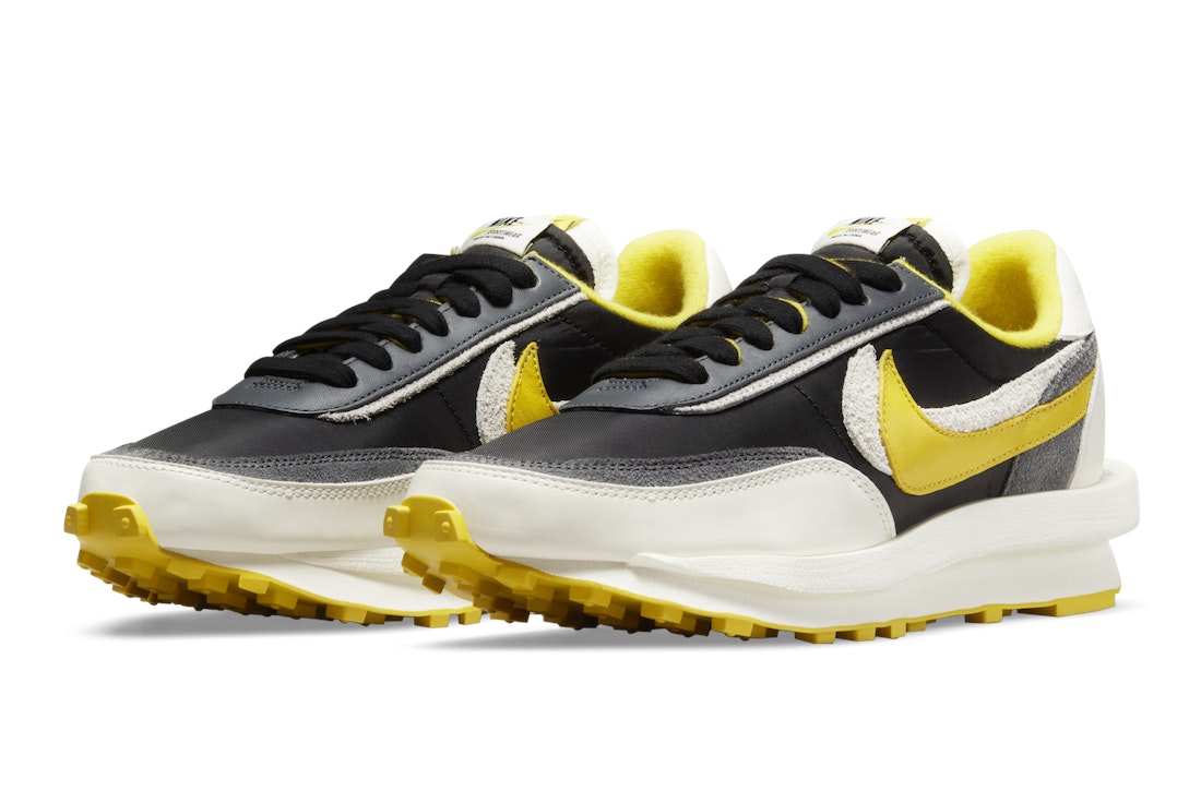 Undercover x Sacai x Nike LDWaffle "Bright Citron"