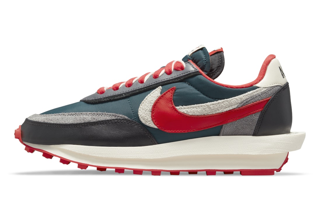 Undercover x Sacai x Nike LDWaffle "University Red"