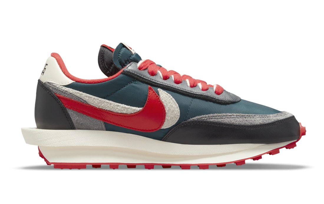 Undercover x Sacai x Nike LDWaffle "University Red"